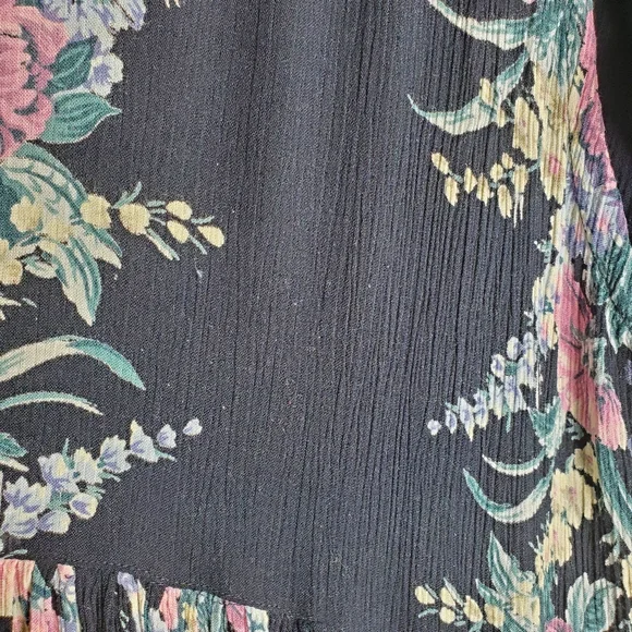 Vingtage Plus Size Cottagecore Fairy Grunge Whimsigoth Dress 1X See Measurements - Picture 13 of 13